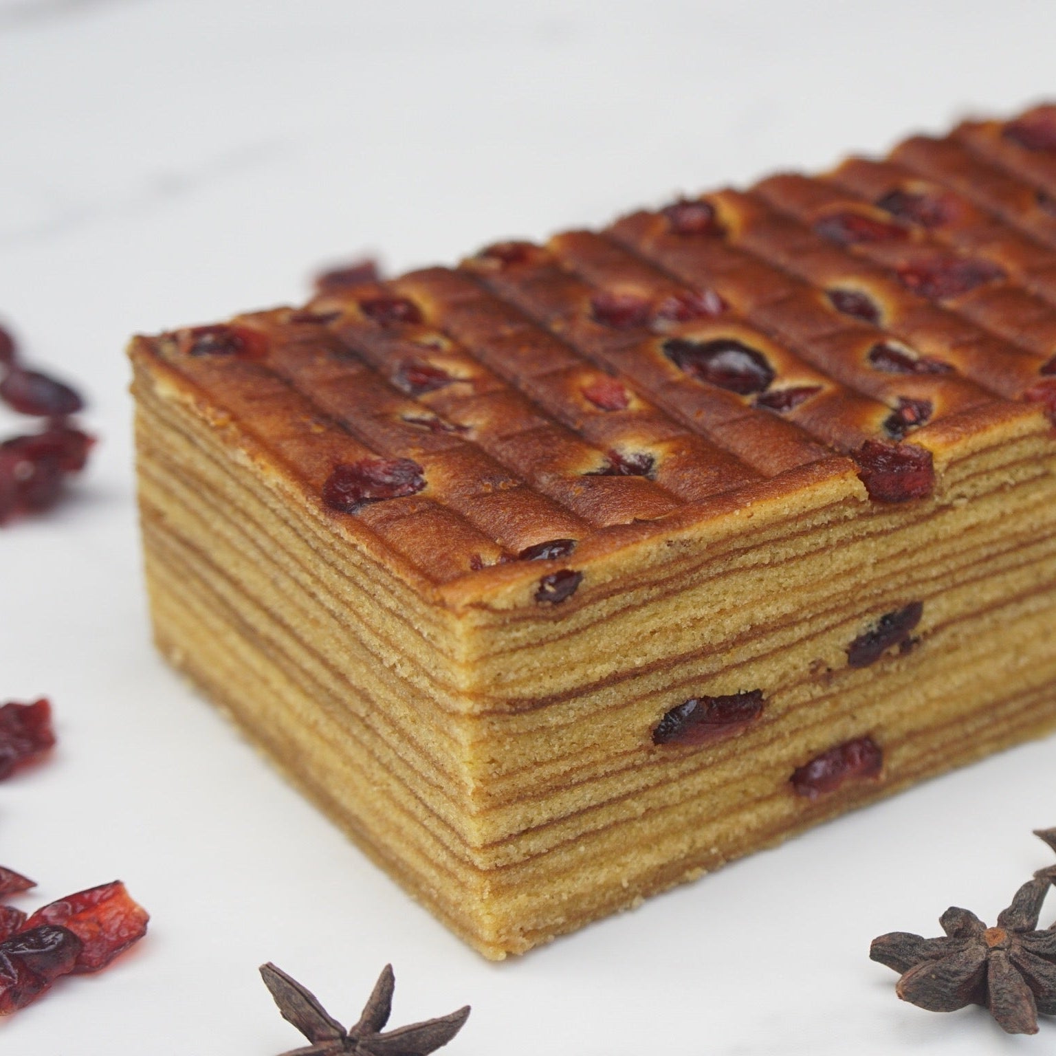 Cranberry Lapis · Half