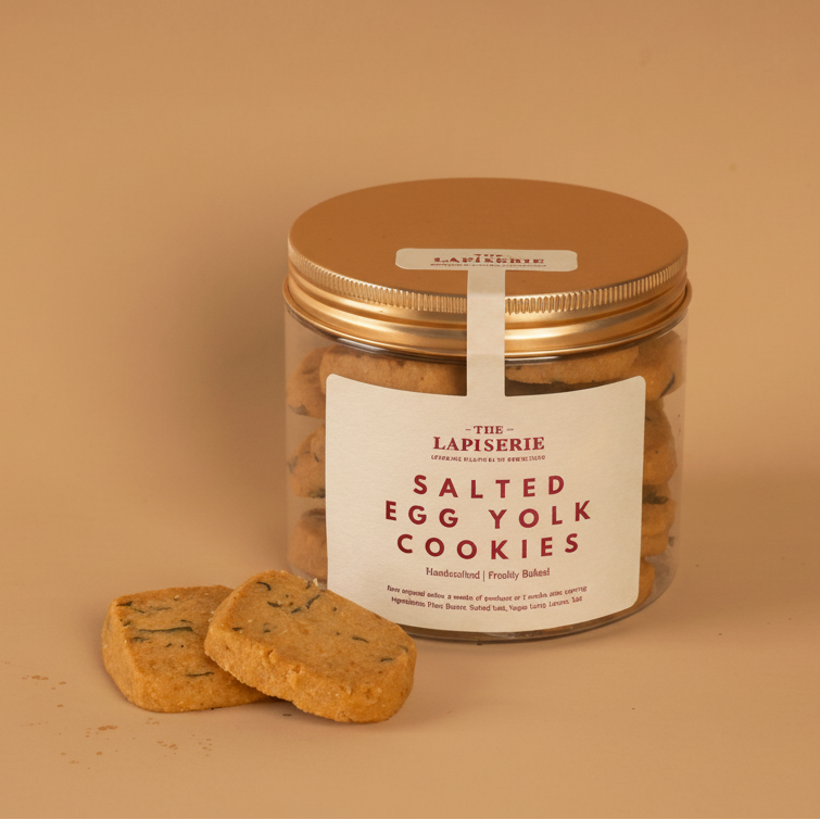 Salted Egg Yolk Cookies